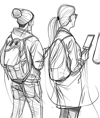 Students illustration